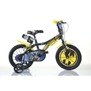 Bicicleta copii 4-6 ani, 16 inch, Batman , Dino Bikes DN616BAT imagine