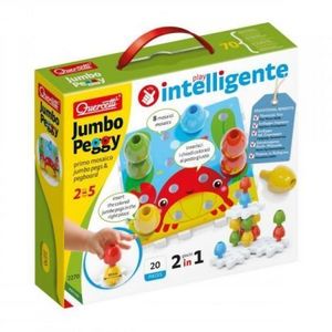 Jumbo Peggy Primul Mozaic Crab, 2-5 ani, Quercetti Q02270 imagine