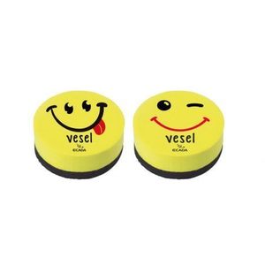 Burete magnetic rotund Emoticon Vesel imagine