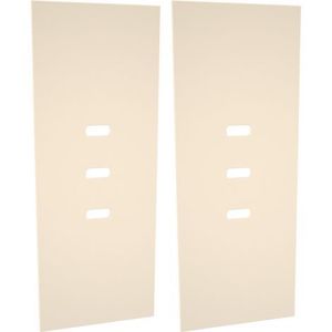 Set 2 Usi Bej Pentru Vestiar Rainbow imagine