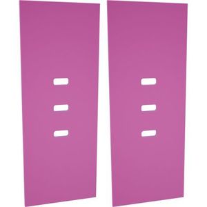 Set 2 Usi Roz inchis Pentru Vestiar Rainbow imagine