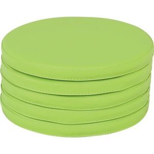 Set 5 perne Relax rotunde diam 35 cm verde lime imagine