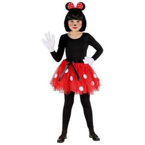 Costum minnie 2 piese 4-5 ani imagine