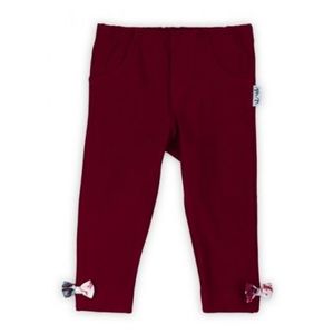 Pantalon cu fundite (180280) Colectia Kate 2021 Visiniu Marimea 74 imagine