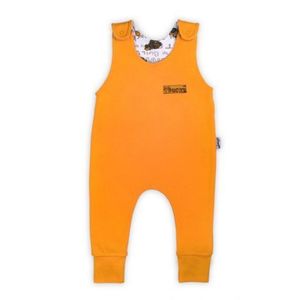 Salopeta de bumbac 100% (181024) Colectia Big Trucks 2021 Galbena Marimea 62 imagine