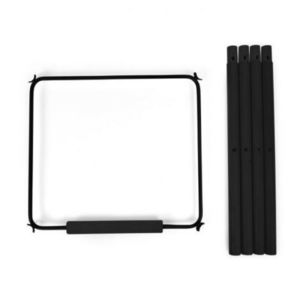 Set picioare cu suport pentru scaun de masa Childhome Evolu Negru imagine