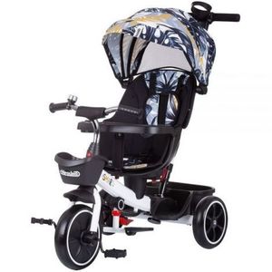 Tricicleta Chipolino Smart cu sezut reversibil black white imagine