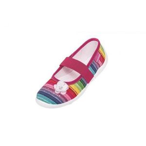 Pantofi cu interior de bumbac pentru fetite Wi-GGa-Mi Ilona Ornament mar. 33 imagine