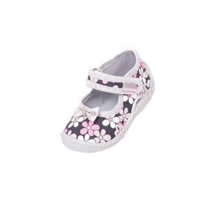 Pantofi cu interior de bumbac pentru fetite Vi-GGa-Mi Zosia Floricele marimea 26 imagine