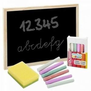 Set tabla de scris cu creta Creative Kids 14 piese imagine