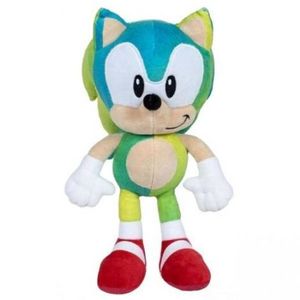 Jucarie din plus Sonic Gradient verde, 28 cm imagine