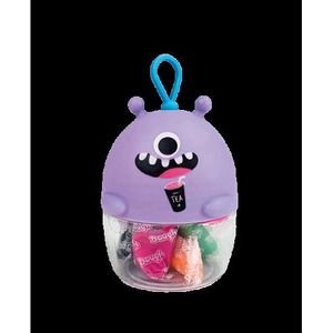 Miniset de modelaj cu 10 culori de plastilina usoara Monstruleti Mov imagine