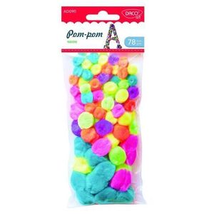 ACCESORII CRAFT - AD090 POM POM NEON imagine