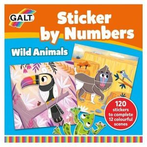 Cartea mea cu stickere - animalute salbatice imagine