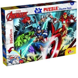 Puzzle de colorat - avengers (48 de piese) imagine