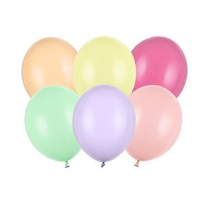 Baloane latex strong pastel 30 cm 10 buc imagine