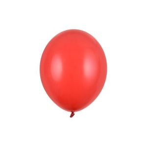 Baloane latex strong rosii 30 cm 10 buc imagine