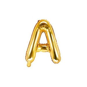 Balon folie a auriu 35 cm imagine