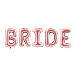 Balon folie bride rose gold 280x86 cm imagine