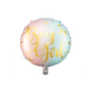 Balon folie boy or girl 35 cm Party Deco PDFB83 imagine