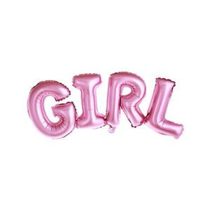 Balon folie girl roz 74x33 cm Party Deco PDFB7M-081 imagine