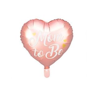 Balon folie roz mom to be 35 cm imagine