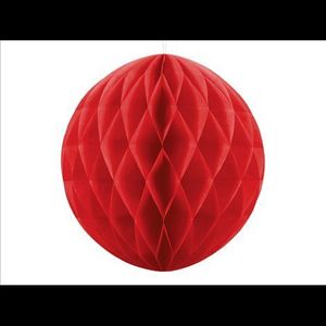 Honeycomb rosu 40cm imagine