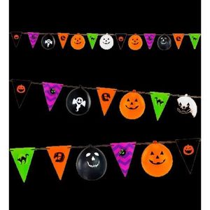 Ghirlanda halloween stegulete si baloane imagine