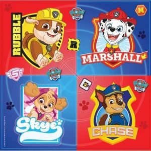 Servetele petrecere paw patrol 33x33 cm imagine