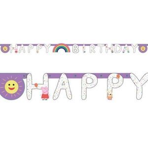 Banner peppa pig 180 cm imagine