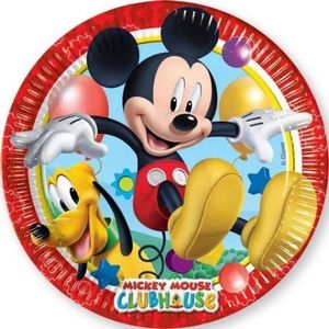 Farfurii petrecere mickey mouse 23 cm imagine
