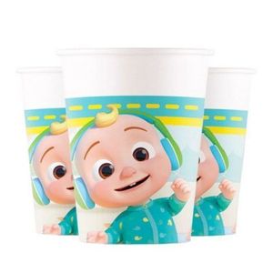 Pahare petrecere cocomelon 200 ml imagine