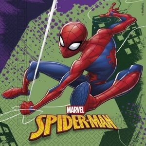 Servetele petrecere spiderman 33x33 cm imagine