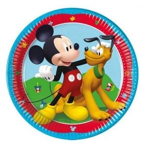 Farfurii petrecere mickey rock the house 20 cm imagine