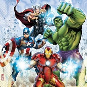 Servetele petrecere avengers 33x33 cm Procos PR93873 imagine