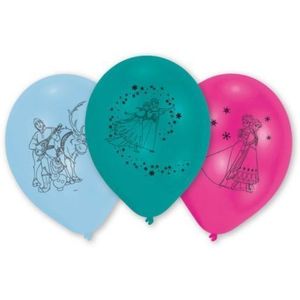 Baloane latex frozen 10 buc 25 cm imagine