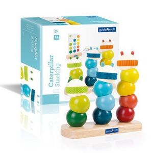 Omizi colorate de stivuit, Guidecraft imagine