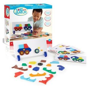 Construction Truck, joc magnetic de sortare, Guidecraft imagine