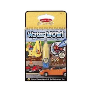 Apa Magica Carnet de colorat Vehicule Melissa and Doug imagine