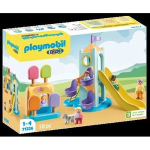 PLAYMOBIL - 1.2.3 CASTEL DE AVENTURA CU STAND DE INGHETATA imagine