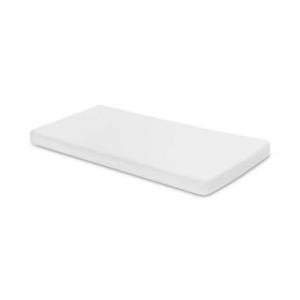 Cearsaf de bumbac jersey cu elastic DELUXE Sensillo 120x60 cm Alb imagine