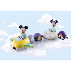 PLAYMOBIL - 1.2.3 & DISNEY: ZBORUL LUI MICKEY SI MINNIE PRINTRE NORI imagine