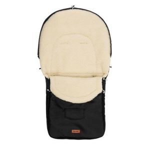 Sac de iarna Sensillo lana Black 95x40 cm imagine
