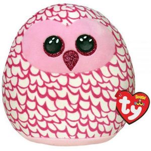 Perna plus bufnita PINKY (30 cm) - Ty imagine