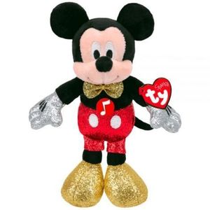 Plus cu sunete MICKEY super sparkle (18 cm) - Ty imagine