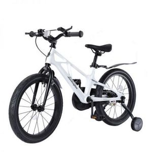 Bicicleta copii 4-6 ani, 16 inch, Lamborghini Cadru Magneziu Alba, Mesuca LBK00716WHT imagine