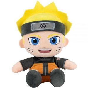 Jucarie din plus Naruto Uzumaki (asezat), Naruto, 23 cm imagine