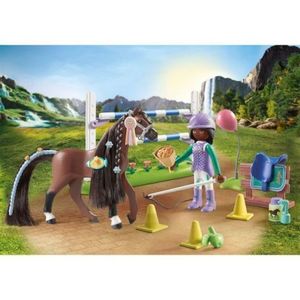 Playmobil - Arena Cu Zoe Si Calutul Blaze imagine