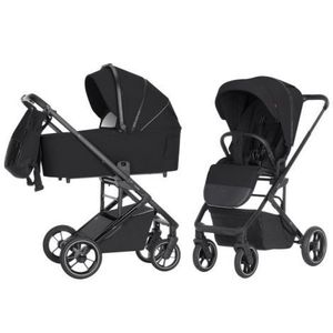Carucior troller reversibil (max. 22 Kg) Carrello ALFA 2 in 1 Midnight Black imagine