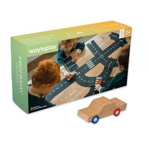 Traseu auto Waytoplay, Highway Car Edition, 25 piese imagine
